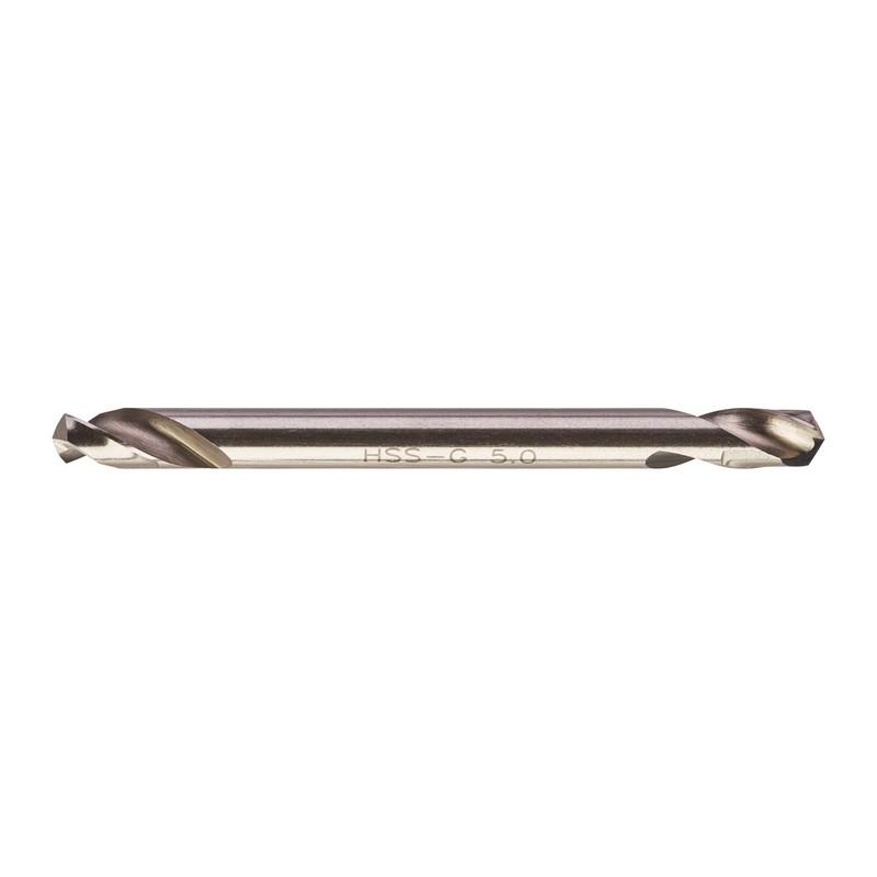 4932352232 - Wiertło do metalu HSS-G, dwustronne, 5,0 x 18/62 mm (10 szt.)