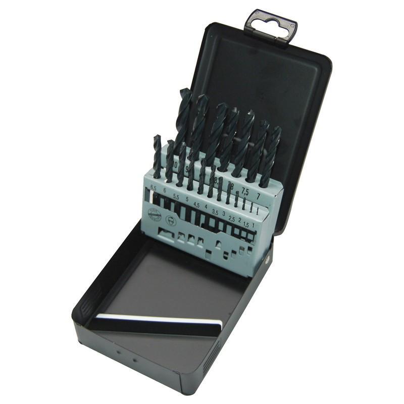 4932352468 - Zestaw wierteł do metalu HSS-R, 1 - 10 mm (19 szt.)
