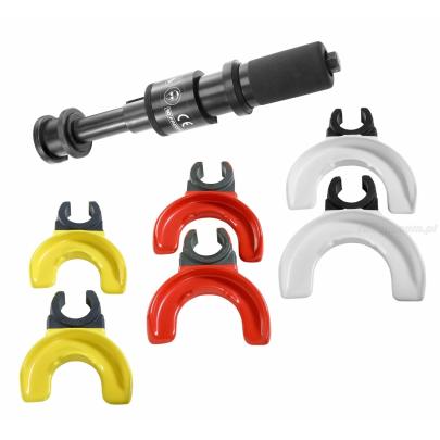 U.89M230 - zestaw ze ściągaczem mechanicznym i rozpórką zapewniającą 2 pozycje robocze + 3 komplety pierścieni