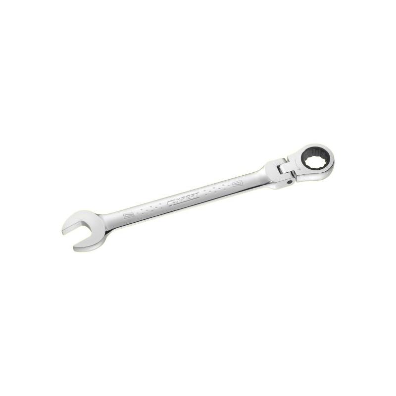 E110903 - Hinged ratchet combination wrench, 10 mm