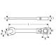 E110911 - Hinged ratchet combination wrench, 18 mm
