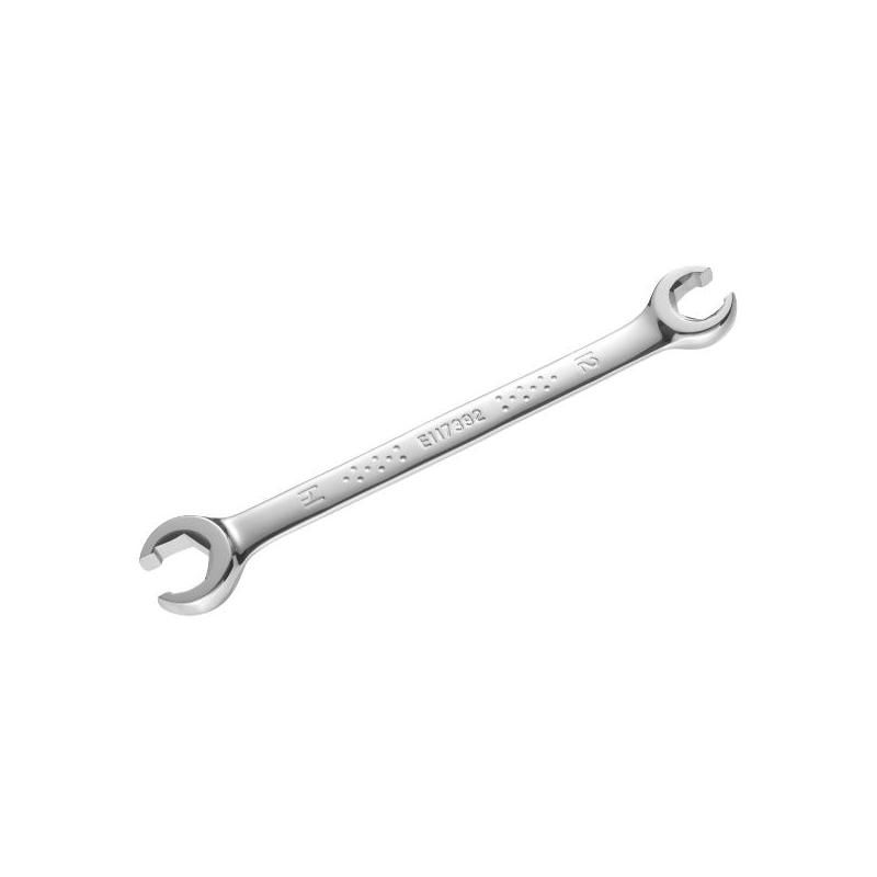 E117394 - 6 x 6 point flare nut wrench, 17x19 mm