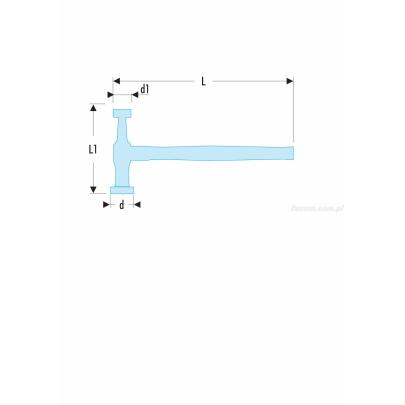 861D.30 - młotek równiak, bijaki 30 mm i 35 mm