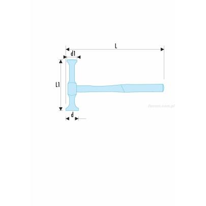 861D. RPC - młotek z bijakami okrągłymi, płaskim i wypukłym