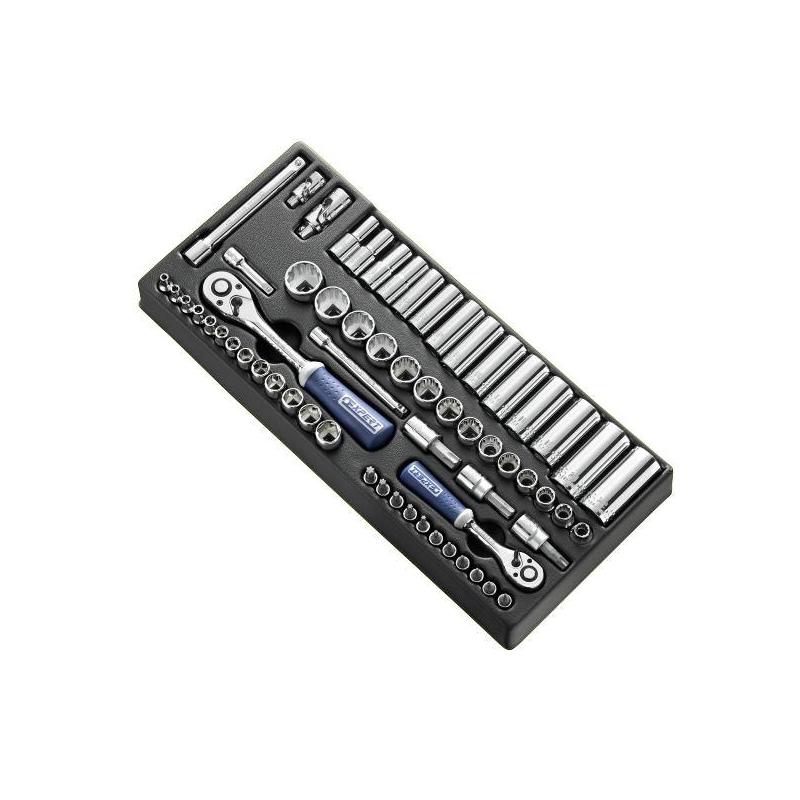 E034853 - Zestaw nasadek i akcesoriów, 1/4" – 3/8"