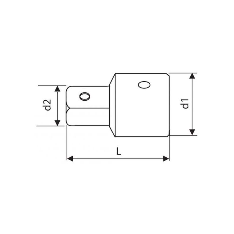 E117359 - 1/4" Coupler to 1/4" bit