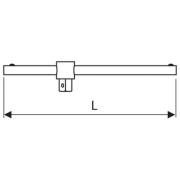 E117355 - 1/4" Sliding handle