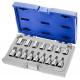 E032907- 1/2" TORX® Socket set, T20 - T60, E10 - E24