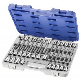 E200516 - 1/2" Socket set, 5 - 19 mm