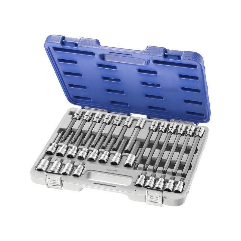 E200516 - 1/2" Socket set, 5 - 19 mm