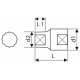 E117057 - 1/2" 12-Point sockets, metric 14 mm