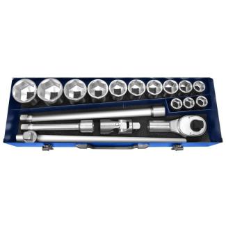 E194683 - 3/4" Socket and accessory set 19 - 55 mm