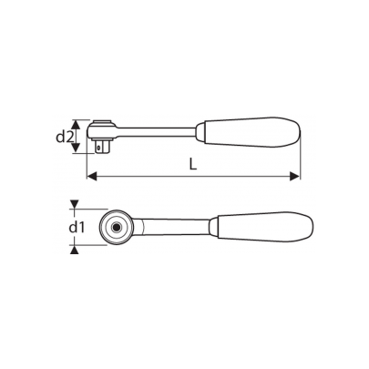 E113817 - Grzechotka 3/4"