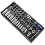 E031821 - 3/8" socket and accessory set - 50 pieces