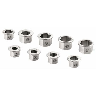 464.MKIT - Zestaw 9 pierścieni do klucza 464.M14X19, 8 - 17 mm