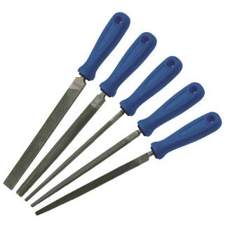 E020613 - Zestaw 5 pilników pośrednich, 200 mm