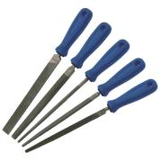 E020613 - Zestaw 5 pilników pośrednich, 200 mm