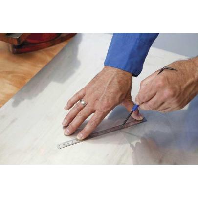 E003601 - Steel scriber, 210 mm