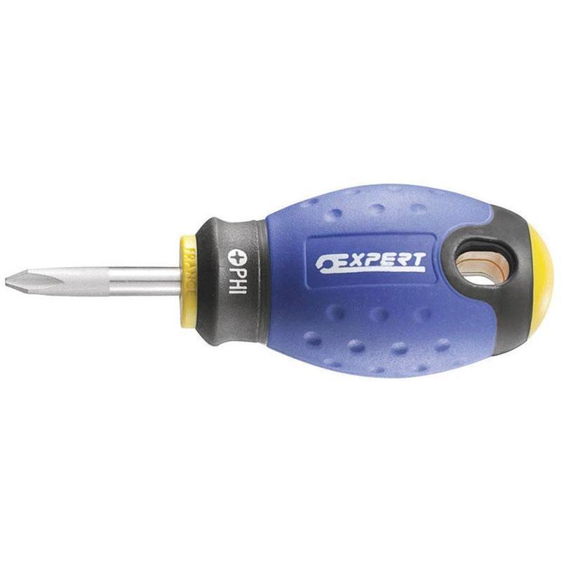 E165406 - Screwdriver for Phillips® screws, short blade, PH1