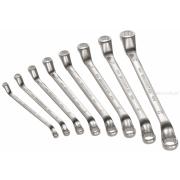 55A.JE14 - Zestaw kluczy oczkowych odsadzonych, 6x7 - 38x42 mm