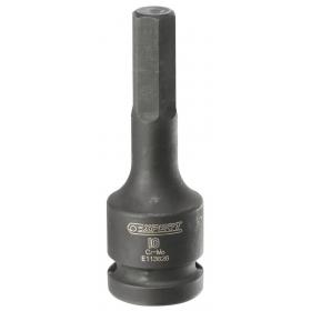 E113630 - 1/2" Impact socket for hex screws, 19 mm