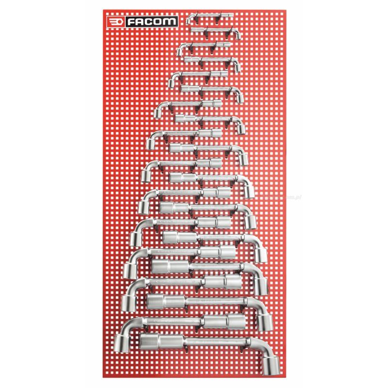 76.P22M - Zestaw kluczy fajkowych, 8 - 32 mm