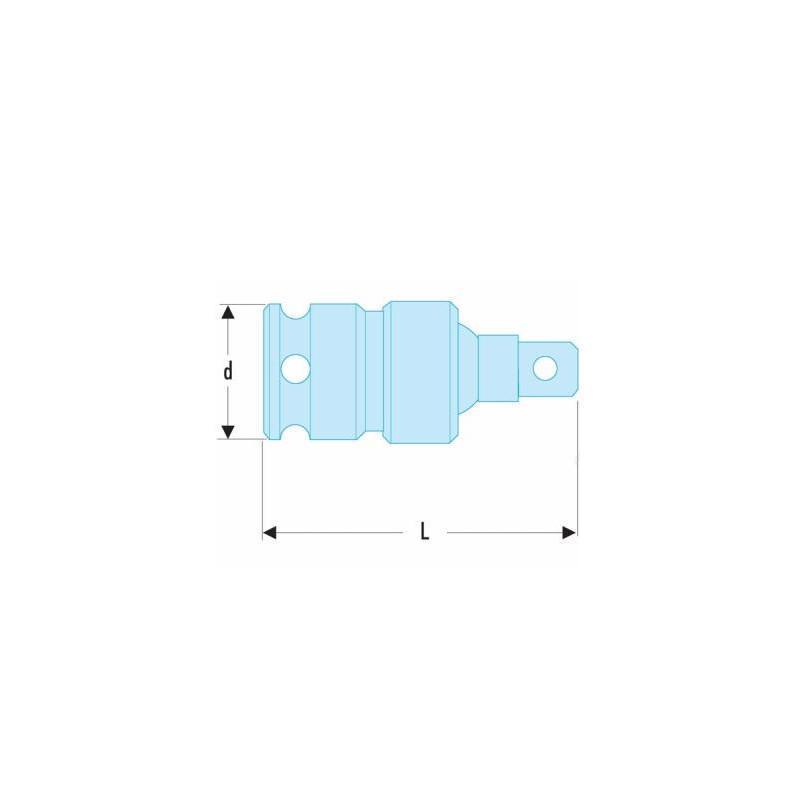 E041501 - 3/4" Impact accessory