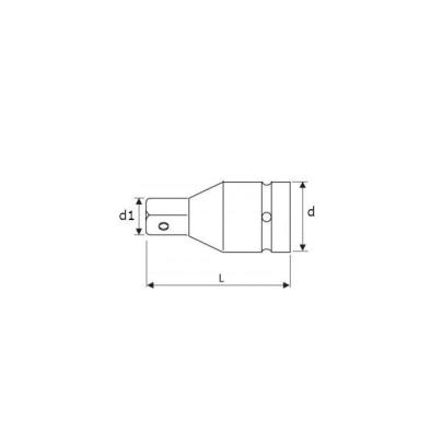 E041502 - Impact reducer 3/4" to 1/2"