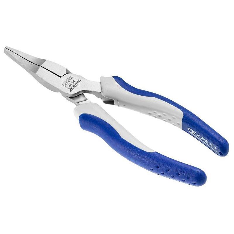 E080411 - Flat nose pliers, 160 mm