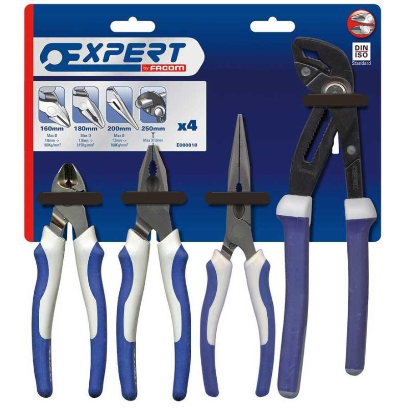 E080818 - Set of 4 mechanical pliers