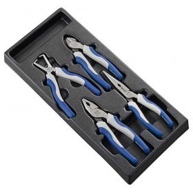 E080821 - Module of 4 mechanics pliers