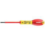 E165411 - Insulated screwdriver 1000V for slotted head screws, 3,5 x 75 mm