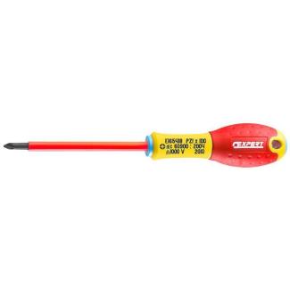 E165417 - Insulated screwdriver 1000V for Pozidriv® screws, PZ0