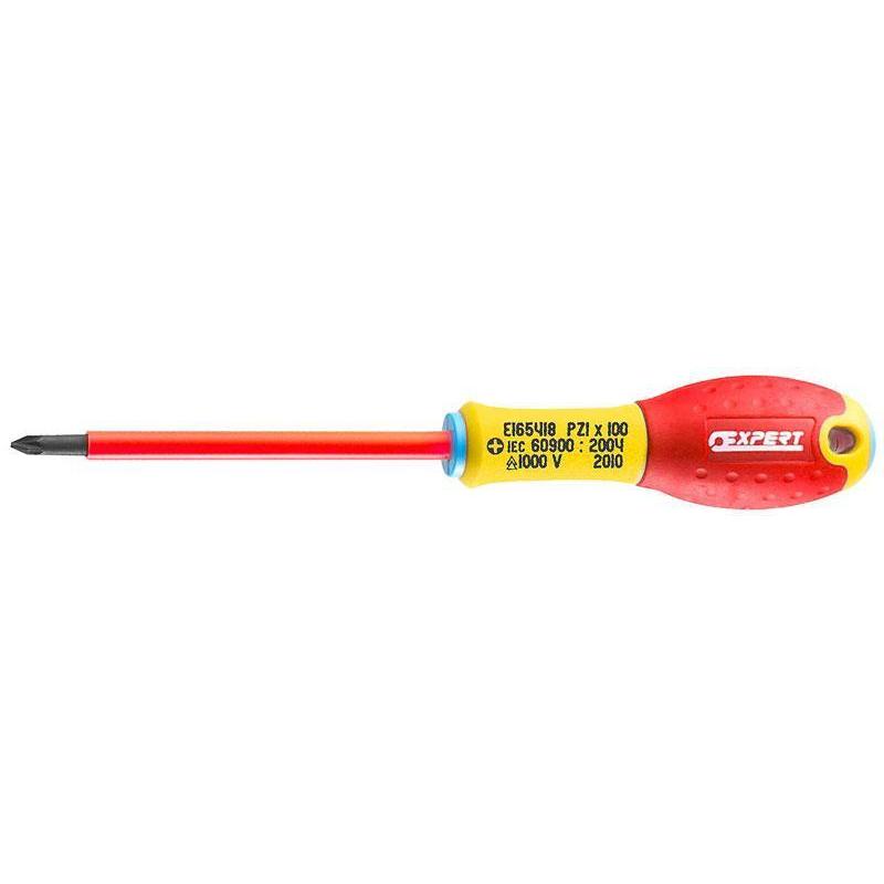 E165417 - Insulated screwdriver 1000V for Pozidriv® screws, PZ0