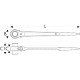 E110962 - Klucz do rusztowań, 21 x 22 mm