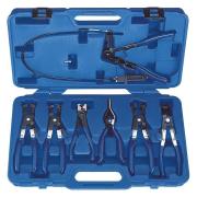 E200501 - Set of 7 pliers for self-tightening clamp pliers