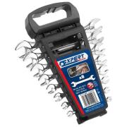 E111406 - Set of 8 open-end wrenches, 4x5 - 18x19 mm