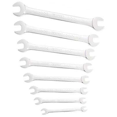 E111406 - Set of 8 open-end wrenches, 4x5 - 18x19 mm