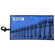 E114040 - Set of 12 DIN open-end wrenches, 5,5x7 - 30x32 mm