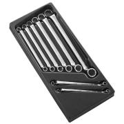 E111710 - Module of 8 offset ring wrenches,  6x7 - 22x24 mm