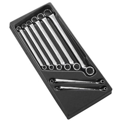 E111710 - Module of 8 offset ring wrenches,  6x7 - 22x24 mm