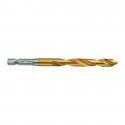 48894720 - Metal drill bit Shockwave HSS-G Tin, 8.5 x 72/114 mm, Hex (1 pcs.)