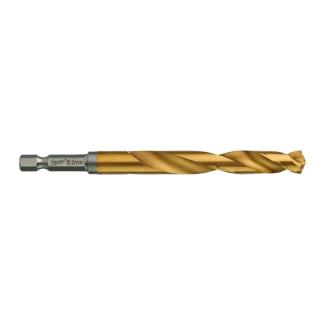 48894723 - Wiertło do metalu Shockwave HSS-G Tin, 10,0 x 76/120 mm, uchwyt Hex (1 szt.)