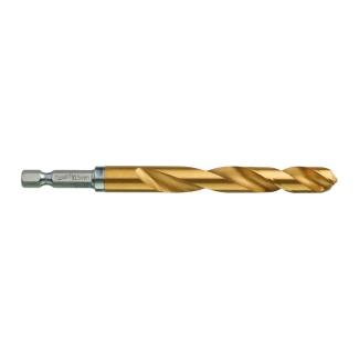 4932471090 - Wiertło do metalu Shockwave HSS-G Tin, 10,2 x 77/121 mm, uchwyt Hex (1 szt.)
