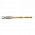 4932478180 - Metal drill bit Shockwave HSS-G Tin, 5 x 31/80 mm, Hex (10 pcs.)