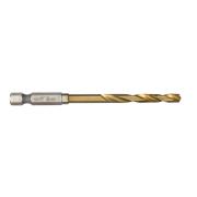 4932478180 - Wiertło do metalu Shockwave HSS-G Tin, 5,0 x 31/80 mm, uchwyt Hex (10 szt.)