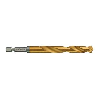 4932478184 - Wiertło do metalu Shockwave HSS-G Tin, 10,0 x 76/120 mm, uchwyt Hex (5 szt.)