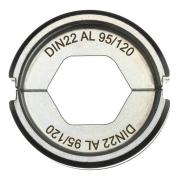 4932451775 - Matryca zaciskowa DIN22 AL 95/120 do M18 HCCT