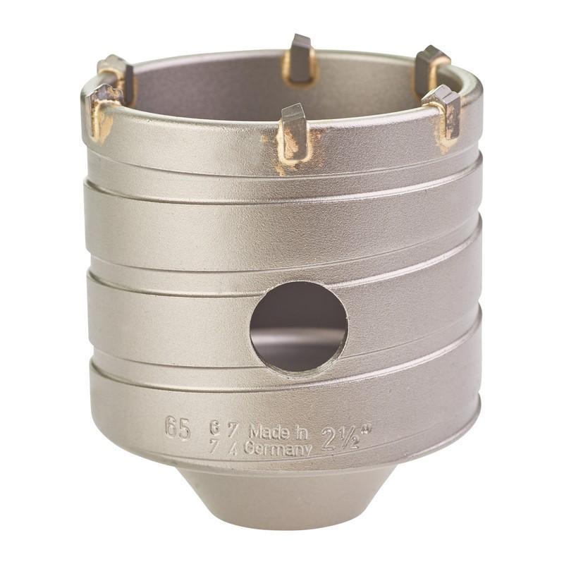 4932344480 - Koronka rdzeniowa do betonu SDS-Plus TCT, 65 x 50 mm