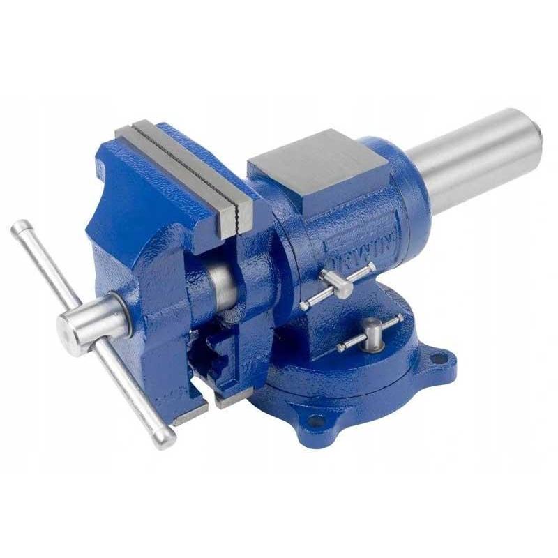 4935505 - Imadło warsztatowe z kowadłem, podstawa obrotowa, 125 mm